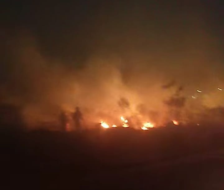 Cidade registra três focos de incêndio neste domingo (13)